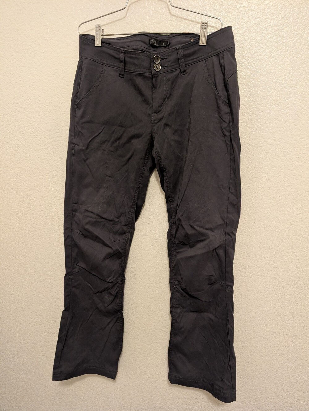 Prana Halle Pants Gray Size 6 Women's Hiking
